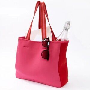 NWT Summersalt Neoprene Pink Beach Tote Bag